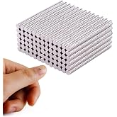 D&uuml;nya Magnet 100 Adet - Yuvarlak Neodyum Mıknatıs, 3X1,5 Mm, G&uuml;&ccedil;l&uuml; Magnet, N35 Kalite