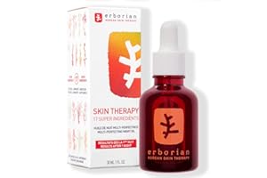 Erborian - Skin Therapy - Huile de Nuit Visage Multi-perfectrice - Réduit les Signes de Fatigue - Tous types de peaux - Soin cosmétique Coréen - 30 ml