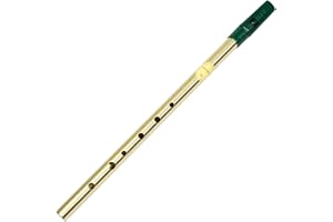 PRODBUY LIMITED Feadog Brass D Irish Tin Penny Whistle Traditional Musical Woodwind Instrument