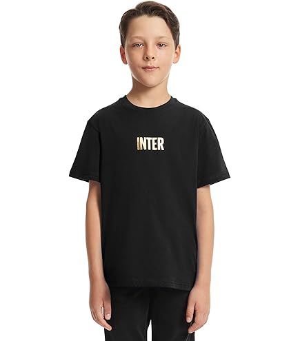 Maglia Ufficiale Inter - Logo In Rilievo, Colori Pastello, 100% Cotone - Foto 8