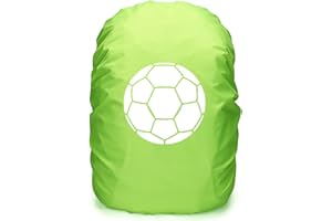 Jiahuade Funda Impermeable para Mochila,Funda Lluvia para Mochilas,Reflectante Funda Mochila Impermeable,Reflectante Protector de Lluvia para Senderismo,Camping,Turismo,Ciclism