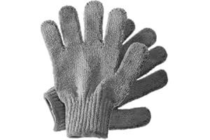 Bvanzo Exfoliating Glove for Dead Skin and Fake Tan Remover - Exfoliating Mitt for Shower Exfoliating Gloves to Refresh your Skin and Body - Exfoliator for Skin Cleansing