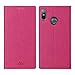 Produktbild Eastcoo HTC U12 Life Hülle Folio Flip Schutzhülle Tasche Handyhülle Cover PU Leder Dünn Premium klappbares Book TPU Bumper Case [Mit Standfunktion][ Magnetverschluss] [Kartenfach] (Red)
