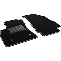 SPRINT Tappetini Auto In Moquette Su Misura Per Fiat Doblò Panorama (2000-2010) - Antiscivolo Con Salvatacco In Gomma, Bordatura Bicolore E Velcro, Colore Nero - 4