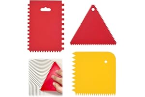 JAWUZ 3x peigne carrelage spatule raclette Peigne à colle crénelé