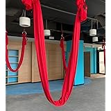 The Yogis™ Silks Fabric Aerial Yoga Hammock (Red - Colour)