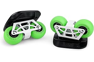 SANXUP FreeSkates Portable Roller Road Drift Skates Plate, with Aluminum Alloy Deck Non-Slip, Board Split Skateboard with PU Wheels High-end