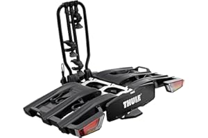‎THULE Thule EasyFold XT Fahrradträger für Anhängerkupplung 3 Fahrräder schwarz