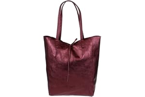 Girly Handbags Womens Large Genuine Italian Leather Tote Hobo Shoulder Bag Real Handmade Handbag Open Top A4 College Work Bag