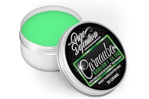 Pure Definition Carnauba Wax Kit, High Gloss Nano Technology Car Coating With Polymers, For Green Paintwork, Makes Metallic Paint Colour Shine, Radiant Glow Sample Pot 30g
