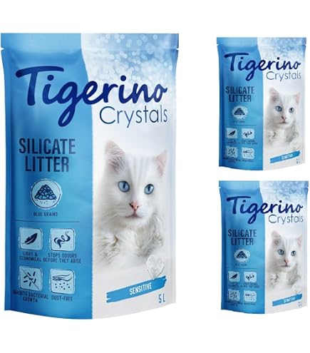 Tigerino Performance Zeolite Control Katzenstreu – 2x12kg – Mit Babypuderduft & Zeolith – Staubarm