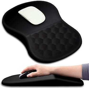 CAXUSD Ergonomic Wrist Rest Pad For Comfortable Mouse