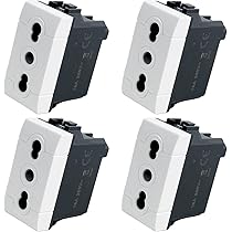 Interruttori Deviatori Bticino Compatibili 16A 250V - 2 Pezzi, Nero, Per Casa E Ufficio