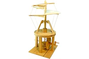 Fun Trading Leonardo Da Vinci 4118 Kit de Construction en Bois Hélicoptère