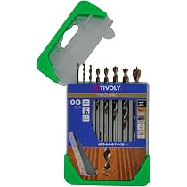 Coffret de 25 forets métaux HSS taillés meulés affûtage Tivoly Smart Point | Legallais