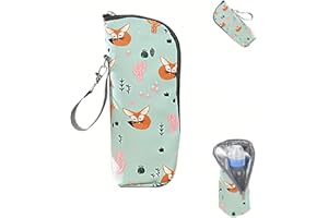 KGDUYC Sac Isotherme Pour Biberon,Sacs Thermiques Pour Biberon,Chauffe-Biberon Pour Bébé, Sac De Biberon Portable Hangable,Porte-Biberon, Biberon Voyage Isolation Sac, Poussette,Voyage En Plein Air