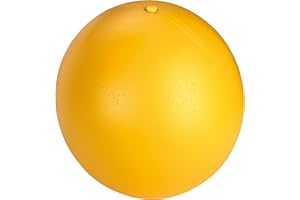 Kerbl Pet Balle de Jeu pour Chien PP, Jaune, Ø30cm