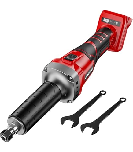 Cordless Buffer Polisher, 6 Inch Dual Action With 2Pcs 12V