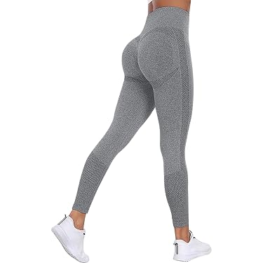 Leggings Donna 3D Anticellulite - Pantaloni Yoga A Compressione, Vita Alta, Senza Cuciture, Per Fitness, Palestra E Tempo Libero