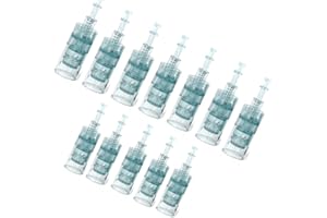 KOMEY SKIN Dr Pen Ultima M8 Replacement Cartridges – Nano 11/16/36 Pin Tips, Original Disposable Cartridges for M8 Bayonet Model, 12PCS