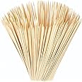 Royals 200pc Bamboo Skewers for Barbeque Grilling Frying Sticks BBQ Skeweres Sticks Barbecue Sticks Tornado Potato Twister Spiral Sticks, 12inch