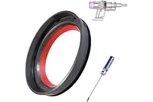 Fictezlove Górny pojemnik na kurz, stały pierścień uszczelniający do Dyson V11 / V15, części zamienne, pierścień uszczelniający do odkurzacza Dyson V11, V15, SV14, SV15, SV22, część naprawcza,