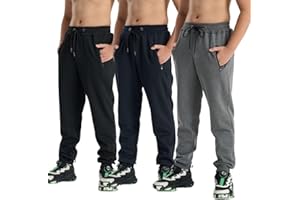 fovdtaa Pantaloni da ragazzo, da jogging, antivento e impermeabili, comodi, per il tempo libero, per l'autunno e per le attività all'aria aperta