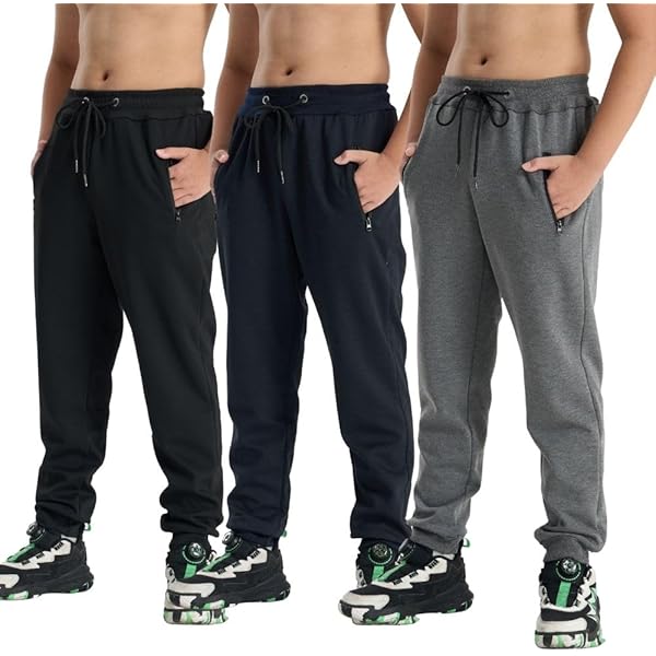 3er Pack Jogginghosen Herren - Bequeme Sweatpants Im Set