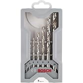 Bosch Professional 7 par&ccedil;a Mini X-Line metal matkap ucu seti (metal, HSS-G, taşlanmış, matkap aksesuarı) gri