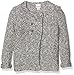 3 Pommes Baby Girls' Trousseau Cardigan, Grey-Gris (Gris Souris), 9-12 Months