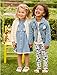 M&Co Baby Girls Classic Stretch Cotton Stripe And Daisy Floral Print Casual Comfort Legging - 2 Pack Navy 12/18 Mnth