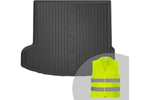 FROGUM DryZone Tapis de Coffre Pratique pour Jaguar F-Pace Depuis 2016 | Bord Haut | Matériau TPE Durable | Robuste et résistant