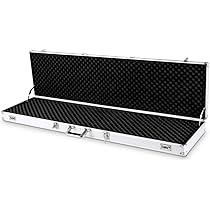 Custodia Per Pistola VidaXL In Alluminio E ABS - 118x38x12 Cm, Con Serratura, Interni In Gommapiuma - Foto 10