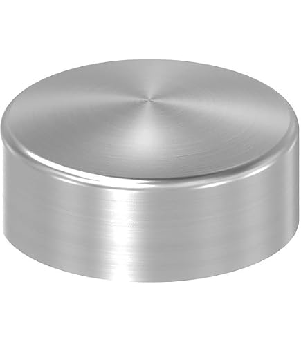 PATIKIL Pijpeindkap 114 Mm Buitendiameter – 1 Stuk, 304 Roestvrij Staal, Glad Gepolijst, Voor Water-, Gas- En Loodleidingen In HVAC En Industrie