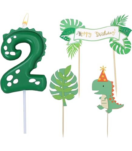 Bougie Chiffre 2 Anniversaire Thème Construction - Jaune Et Noir - Décoration Gâteau 2 Ans - Garçon Ou Fille