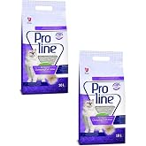 Pro Line Lavanta Kokulu Topaklaşan Kedi Kumu, (2 x 10 Litre)