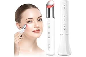‎ANLAN Augenmassagegerät,ANLAN 40±2℃ Gesichtsmassagegerät Eye Fresher Elektrisch EMS Gesicht Gerät LED Lichttherapie Facial Massager für augenringe entfernen,Face & Eye massager Anti Falten Anti Aging