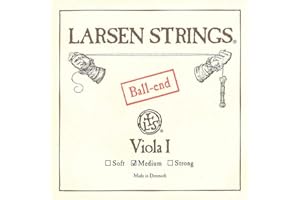 LS LARSEN STRINGS LARSEN STRINGS Juego de cuerdas de viola con cabeza esférica Medium