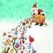 Produktbild 40 Servietten Santas Regen (santa's rain) Weihnachten 1/4 gefalzt, 3-lagig Größe offen: 33x33