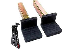 Besreey Motorcycle Rear Wheel Stand | Heavy Duty Rear Stand Adapters,Sports Stand, Wheel Lift Stands Frame Accessories, Paddock Stand Hooks for Rear Wheel Stand