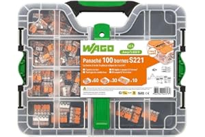 Wago Walizka 100 zacisków S221 (60x2E + 30x3E + 10x5E)