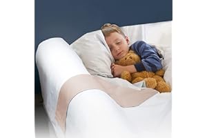 YIHATA Barriere De Lit, Barriere De Securite Enfant Lit, avec Housse AntidéRapante, ImperméAble Et Lavable, BarrièRe De Lit pour Les Enfants, Les BéBé, Et Adultes - 2 Paquet