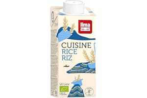 Lima - Crème de Riz Cuisine Vegan - Sans gluten ni lactose ni soja - 200ml