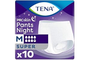 Tena Pants Night Super - Medium - Pack of 10