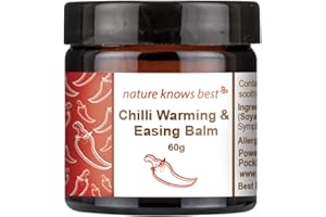 Chilli Warming and Easing Balm by Power Health (Nature Knows Best) | 1 Pack of 60g Pot Heat Rub for Muscle Pain Relief | Chilli (Capsaicin) Muscle Rub for Runners, Athletes & Everyday Muscle Relief
