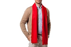 Panegy Echarpe Homme Hiver Longue en Cachemire d'imitation Chaude 180 * 30cm Couleurs Divers