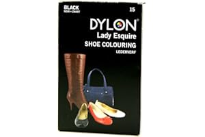 Dylon Teinture pour chaussures Lady Esquire Coloration Teinture – Noir
