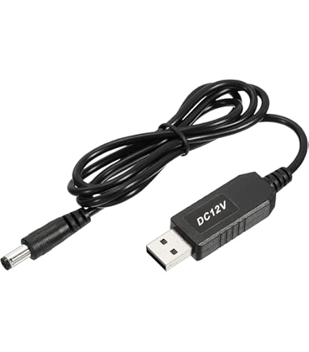 Eonvic Male 4 Pin Hirose USB Power Cable for Zoom F4 F8 Sound Devices 633/644/688 Recorders