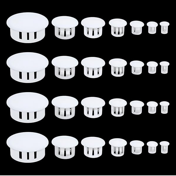 10 Pièces 25mm Bouchons En Plastique Rond, Cache Trou Meuble Blanc Bouchon De Trou De Percage Pour Verrouillage Trou Meubles 85226319