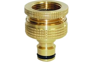 Boutte 0832651 ADF26+3420 Nez de robinet automatique laiton femelle 26 x 34 avec reduction 20 x 27